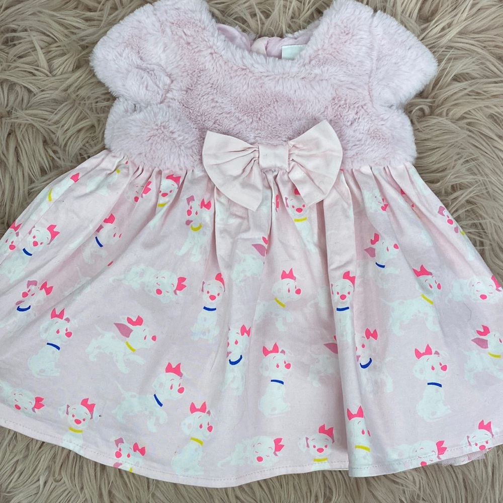 Disney Dalmations Dress with Fur Top